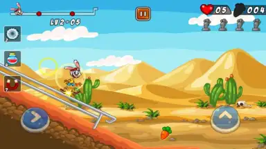 Captura de tela de Bunny Skater 4