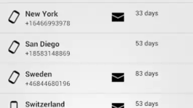 Captura de tela de Hushed - Anonymous Calls, SMS 4