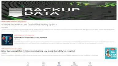 Captura de tela de Open Source For You 14