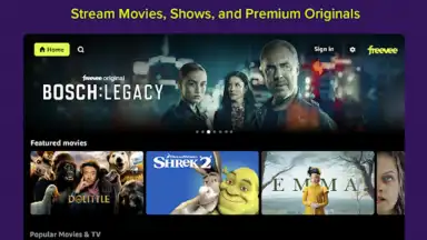 Captura de tela de Amazon Freevee (Android TV) 4