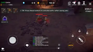 Captura de tela de Dungeon Knight: 3D Idle RPG 2