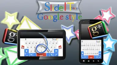 Captura de tela de SlideIT Google Skin 4