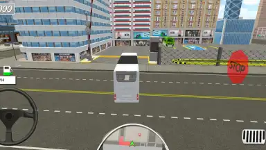 Captura de tela de City Coach Bus Simulator 3D: New Bus Games Free 5