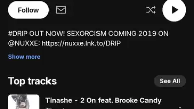 Captura de tela de SoundCloud 1