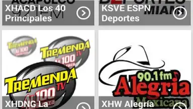 Captura de tela de Mexico Radio 4