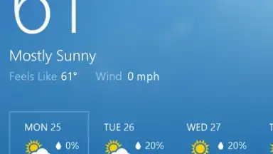 Captura de tela de MSN Weather - Forecast and Maps 6