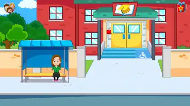 Captura de tela de My Town : School Free 5