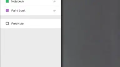 Captura de tela de FreeNote 7 4