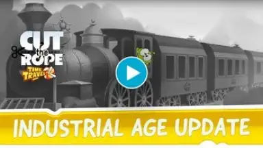 Captura de tela de Cut the Rope: Time Travel 1