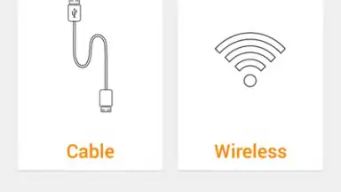 Captura de tela de Xperia Transfer Mobile 1