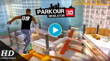 Captura de tela de Parkour Simulator 3D 1