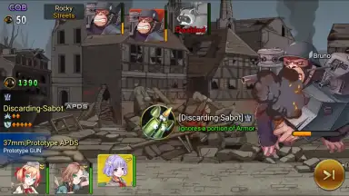 Captura de tela de Panzer Waltz 6