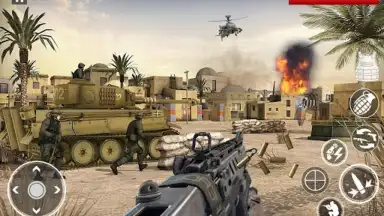 Captura de tela de World War Pacific Gun Games 3