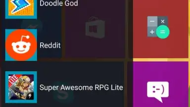 Captura de tela de Win 10 Launcher: 2 6
