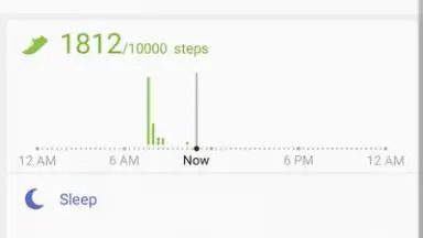 Captura de tela de Samsung Health (Android Wear) 13