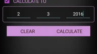 Captura de tela de Age Calculator offline pro 2