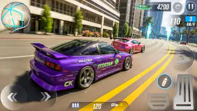 Captura de tela de Car Driving City Drifting Game 2