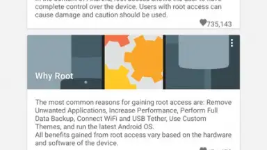 Captura de tela de Root Checker 2