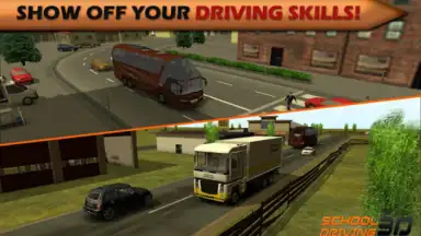 Captura de tela de School Driving 3D 8