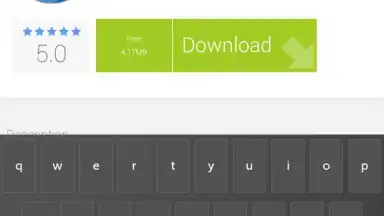 Captura de tela de Clarity Keyboard 1