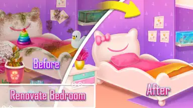 Captura de tela de Home Clean - Design Girl Games 8