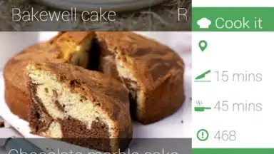 Captura de tela de 100 cakes & bakes recipes 3