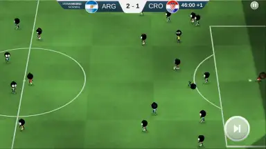 Captura de tela de Stickman Soccer 2018 12
