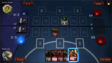 Captura de tela de Forgotten Myths CCG 2