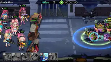 Captura de tela de Girl's War Z 10