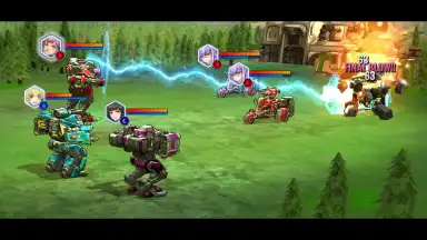 Captura de tela de Epic Mecha Girls 8