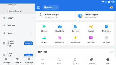 Captura de tela de ES File Explorer 9