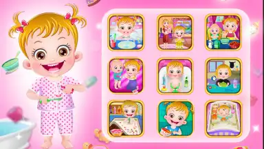 Captura de tela de Baby Hazel Baby Care Games 2