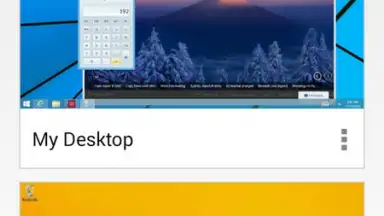 Captura de tela de Microsoft Remote Desktop Beta 11