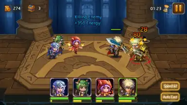 Captura de tela de Heroes Legend: Idle Battle War 10