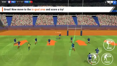 Captura de tela de Rugby Nations 24 1