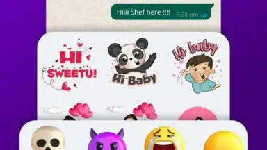 Captura de tela de Bobble AI Keyboard 10