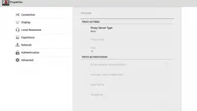 Captura de tela de 2X RDP Client 4