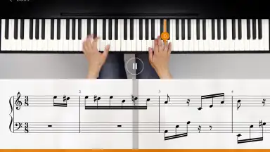 Captura de tela de flowkey 7