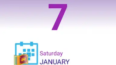 Captura de tela de Ceylon Calendar 2015 11
