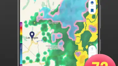 Captura de tela de NOAA Weather Radar 1