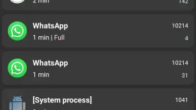 Captura de tela de WhatsRunning Demo 2