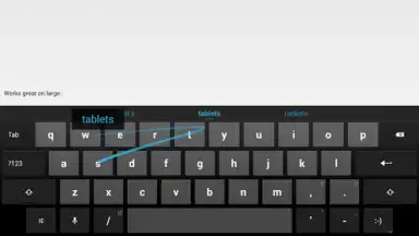Captura de tela de Android Keyboard (AOSP) 3