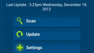 Captura de tela de eScan Mobile Security 8