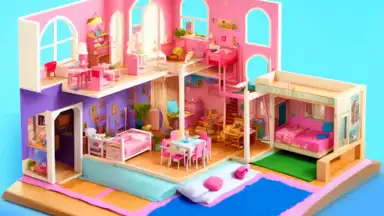 Captura de tela de Doll House Design: Girl Games 3
