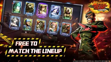 Captura de tela de Metal Slug: Commander 5