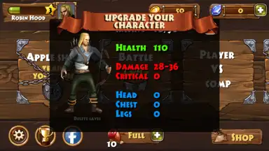 Captura de tela de Archers Clash 1