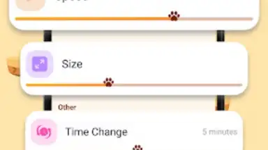 Captura de tela de Pet On Screen - Shimeji Kawaii 2