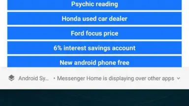 Captura de tela de Messenger Home 3