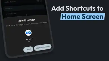 Captura de tela de Flow Equalizer 3