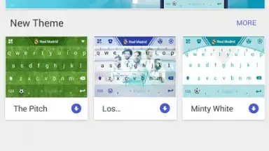 Captura de tela de Real Madrid Kika Keyboard 3